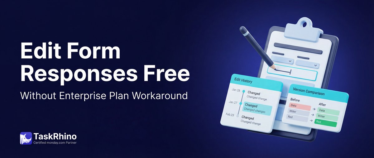 Monday Form Example monday.com Form Response Editing Without Enterprise - TaskRhino
